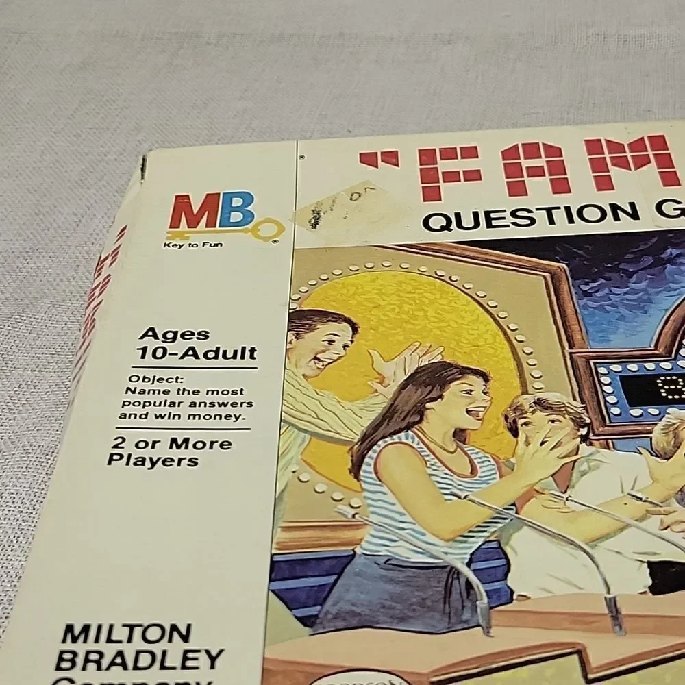Vintage 1977 Family Feud Board Game Complete Classic Game Show Board Game‎